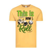Vintage Mustard this is how i roll Vintage Tee - Artiststas