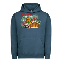 Pigment Midnight Navy its the wonderful time of the year Urban Hoodie - CowGirlArtShop