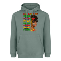 Sage god say i am juneteenth afro girl Heavyweight Hoodie - Artiststas