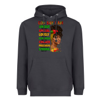 Smoke god say i am juneteenth afro girl Heavyweight Hoodie - Artiststas