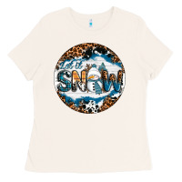 Bone Let It Snow Ladies Tee - RanaPortraitStore
