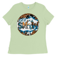 Matcha Let It Snow Ladies Tee - RanaPortraitStore