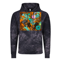 Cloud Black hair tech Vintage Hoodie - AdoDesignShop