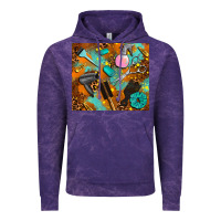 Cloud Purple hair tech Vintage Hoodie - AdoDesignShop