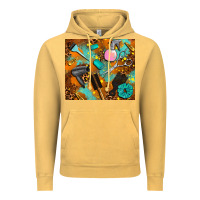 Vintage Mustard hair tech Vintage Hoodie - AdoDesignShop