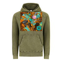 Vintage Olive hair tech Vintage Hoodie - AdoDesignShop