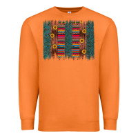 Carrot sunflower serape brush stroke Premium Sweatshirt - Artiststas