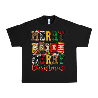 Black merry merry merry christmas ado Urban Heavy Tee - AdoDesignShop