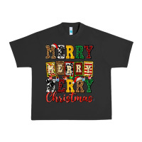 Pigment Black merry merry merry christmas ado Urban Heavy Tee - AdoDesignShop