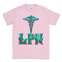 Bubblegum Pink licensed practical nurse medical symbol Classic Tee - BarkalooDesign