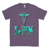 Lavender licensed practical nurse medical symbol Classic Tee - BarkalooDesign