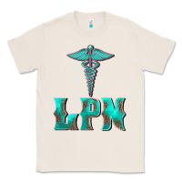 Natural licensed practical nurse medical symbol Classic Tee - BarkalooDesign
