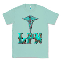 Seafoam licensed practical nurse medical symbol Classic Tee - BarkalooDesign