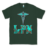 Sports Green licensed practical nurse medical symbol Classic Tee - BarkalooDesign