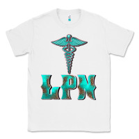 White licensed practical nurse medical symbol Classic Tee - BarkalooDesign