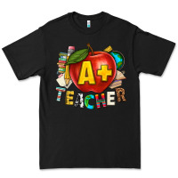 Black a plus teacher Premium Tee - texasbilliewilder