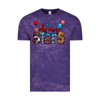 Cloud Purple oh my stars 4th of july Vintage Tee - Jasminsmagicworld