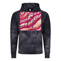 Cloud Black pink glitter Vintage Hoodie - JahusDesignShop