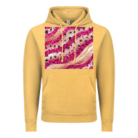 Vintage Mustard pink glitter Vintage Hoodie - JahusDesignShop