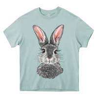 Arona Bunny Face Heavy Core Tee - RanaPortraitStore