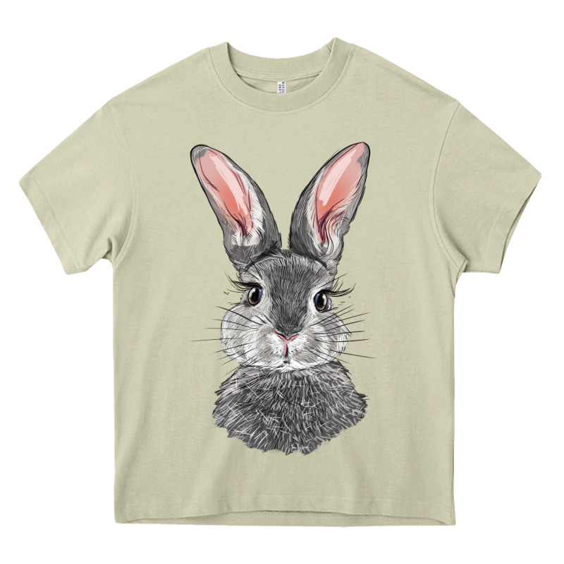 Bunny Face Heavy Core Tee by RanaPortraitStore | Teevron