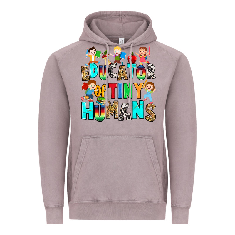 Educator Of Tiny Humans Vintage Hoodie by RanaPortraitStore | Teevron