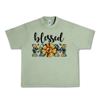 Oil Green blessed mom Urban Heavy Tee - JahusDesignShop