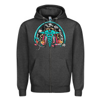 Charcoal Heather nurse rainbow Zipper Hoodie - NancyCooperArtShop
