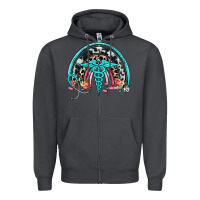 Smoke nurse rainbow Zipper Hoodie - NancyCooperArtShop