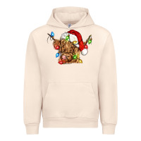 Sandshell christmas heifer cow Urban Hoodie - CowGirlArtShop