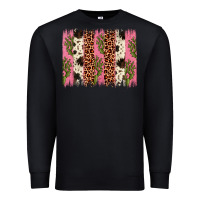 Black cactus leopard cowhide brush stroke Premium Sweatshirt - Artiststas
