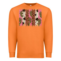 Carrot cactus leopard cowhide brush stroke Premium Sweatshirt - Artiststas
