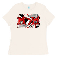 Bone mom volleyball Ladies Tee - Zillion Design Studio