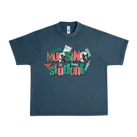 Midnight Navy nursing student Urban Heavy Tee - AdoDesignShop