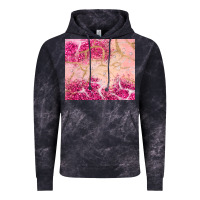 Cloud Black pink glitter Vintage Hoodie - JahusDesignShop