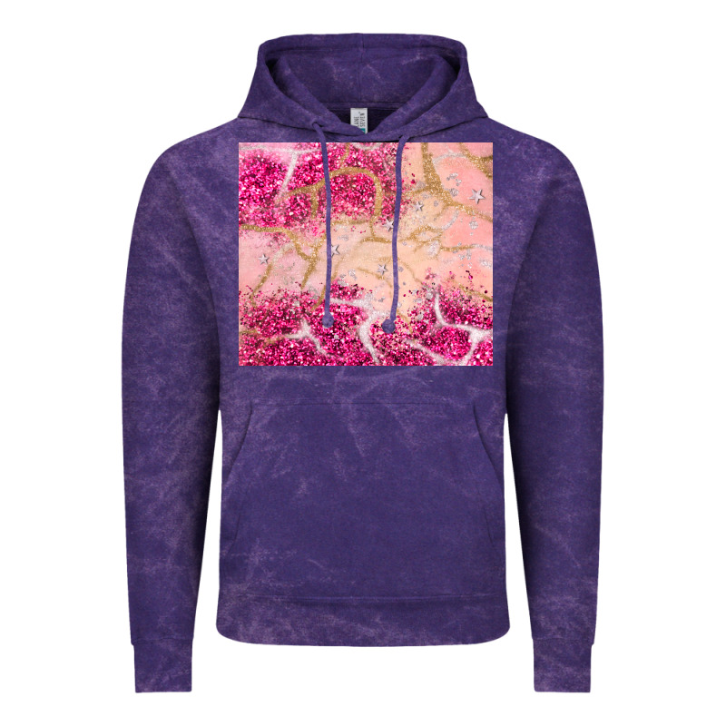 Pink Glitter Vintage Hoodie by JahusDesignShop | Teevron