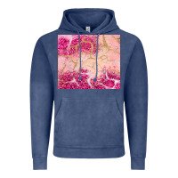 Vintage Denim pink glitter Vintage Hoodie - JahusDesignShop