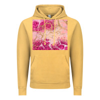 Vintage Mustard pink glitter Vintage Hoodie - JahusDesignShop