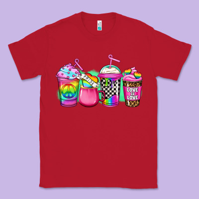Lgbtq Coffee Classic Tee Designed By Jasminsmagicworld