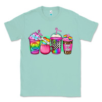 Seafoam lgbtq coffee Classic Tee - Jasminsmagicworld