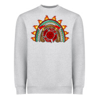 Firefighter Rainbow Heavyweight Sweatshirt | Teevron