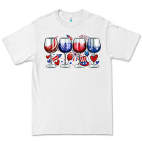 White American wine glasses Premium Tee - Zillion Design Studio