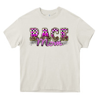 Cream race mom Heavy Core Tee - Zillion Design Studio