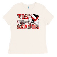 Bone tis' the season volleyball Ladies Tee - Zillion Design Studio