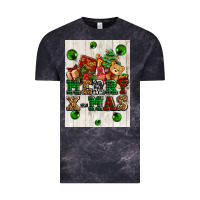 Cloud Black merry xmas Vintage Tee - AdoDesignShop