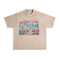 French Oak wife mom nurse Urban Heavy Tee - BundleAndBundleShop