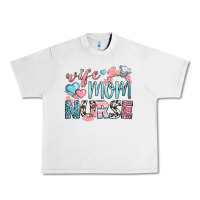 Wife Mom Nurse Urban Heavy Tee | Teevron