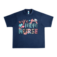 Navy wife mom nurse Urban Heavy Tee - BundleAndBundleShop