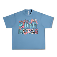 Pebble Blue wife mom nurse Urban Heavy Tee - BundleAndBundleShop