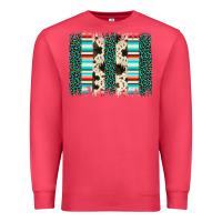 Cardinal leopard cowhide brush stroke Premium Sweatshirt - Artiststas